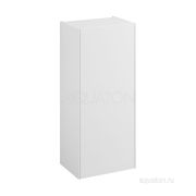 Шкаф навесной AQUATON Асти белый матовый, белый глянец 1A262903AX2B0