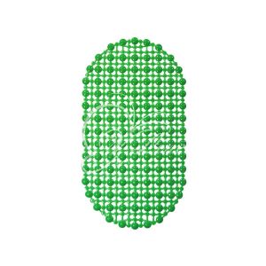 Коврик 65х36 на присосках «Комфорт» зеленый