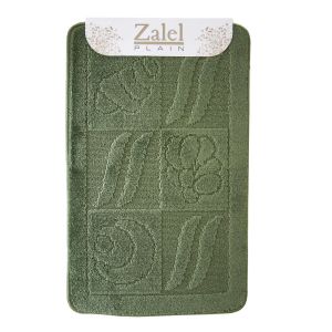 Набор ковриков д/ванной Zalel  2 пр. 55х90 (зеленый)