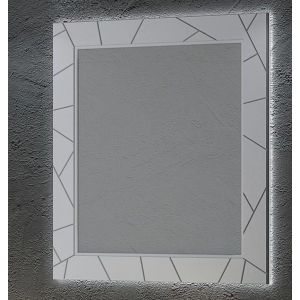 Зеркало Opadiris Луиджи 90 00-00002599 серый матовый