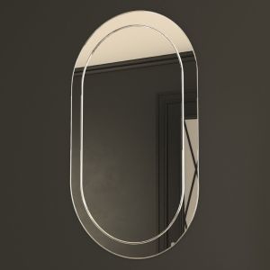 Зеркало MIXLINE «Ива» 550*900 (ШВ) гравировка