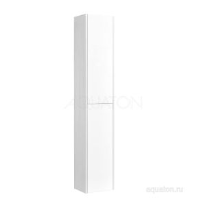 Шкаф - колонна AQUATON Йорк белый, выбеленное дерево 1A171203YOAY0