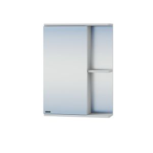 Зеркальный шкаф СаНта Ника 50 без подсветки, левый 101084