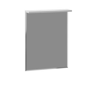 Зеркало Opadiris Фреш 59, цвет белый/белый