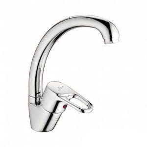 Смеситель для кухни 40к L4150 Ledeme с отв боковая, латунь