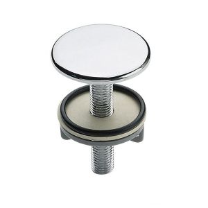 Заглушка для умывальника d50мм ХРОМ