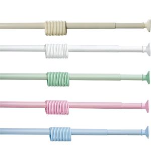 Карниз для ванной белый 1,20*2,10 с кольцами Русспласт