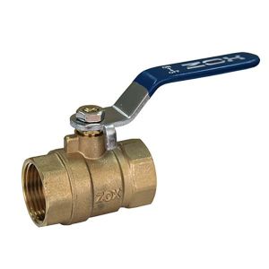 Кран шаровой 3/4'' вн/вн рукоятка ZOX/RM-L