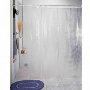 Штора для ванной 3D Transparent 180*180 ZALEL YH-100