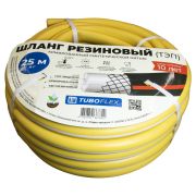 Шланг полив. арм. непрозр. 3-слойный 25мм бухта 25м (вес 8,5кг) ТЭП жёлтый 1