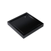 Поддон квадрат  1,0*1,0*0,025 «Universal»акрил d 90 (каркас+экран) выс.14 см BLACK