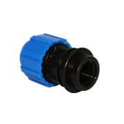 Муфта переход. ПЭ с внутр. труб. резьбой 63х1 1/4''  (обж.) ТПК-АКВА