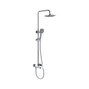 Душевая система 35к HB2401  HAIBA лейка «Тропический душ» ХРОМ