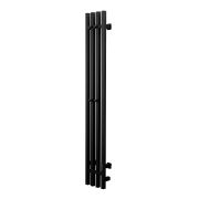 Полотенцесушитель MIXLINE MOON QUADRO BLACK 120/15 (таймер,206 Вт) электрический ЧЕРНЫЙ