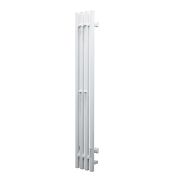 Полотенцесушитель MIXLINE MOON QUADRO WHITE 120/15 (таймер,206 Вт) электрический БЕЛЫЙ