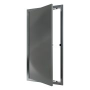 Люк ревизионный пластиковый нажимной  223*423 с  фланцем 200*400  L2040N Gray EVECS