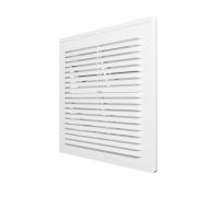 Решетка вент. 210*210 R2121BV ж/наклонные, разъемная c обатным клапаном ERA