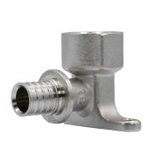 Уголок аксиальный 16 (2,2) х 1/2'' c внутренней резьбой с креплением VRT®