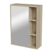 Зеркальный шкаф «МИЛТОН-50» Дуб сонома (ЛДСП)