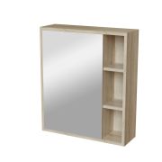 Зеркальный шкаф «МИЛТОН-60» Дуб сонома (ЛДСП)