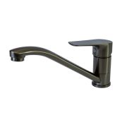 Смеситель для кухни 35k MIXLINE ML14-03GR б/отв п/гайку ГРАФИТ (без подводки)