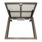 Люк скрытого монтажа ревизионный «под плитку» серия FLOOR 120/80 LYUKER