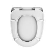 Сиденье д/унитаза  WAVE W-SC-4dml дюро/лифт/съем БЕЛЫЙ глянец (Бореаль,Хит,Мерида,Eco) 09