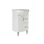 Тумба д/ванной «КЛАССИК-50» под рак.Уют-50 (ROSA) (ПВХ) (разбор)