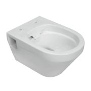 Унитаз подвесной «Novel» безободковый (сид. дюро м/лифт slim, clip up) (Sanita Luxe)