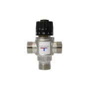 Клапан термосмесительный 3/4'' нар/нар/нар боковое смешение 35-60 град VRT