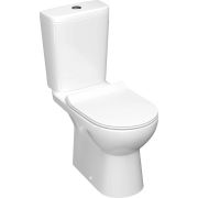 Унитаз-компакт «Альбано» R Slim МСМЛбезободк. (ниж.под,гор.выпуск, сид.полип.м/лифт2кн.арм.) КЕРАМИН