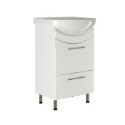 Тумба д/ванной «РАДУГА-50» белая под раковину Уют-50 (Rosa)