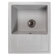 Мойка ML-GMS103 СТАНДАРТ с крылом, серый (310), 570*460*190мм