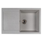 Мойка ML-GMS107 СТАНДАРТ с крылом, серый (310), 770*493*190мм