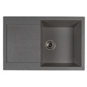 Мойка ML-GMS107 СТАНДАРТ с крылом, темно-серый (309), 770*493*190мм