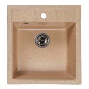 Мойка ML-GMS110 СТАНДАРТ прямоугольная, песочный (302), 497*440*175мм