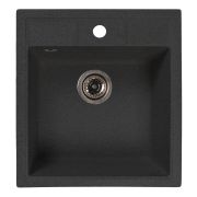 Мойка ML-GMS110 СТАНДАРТ прямоугольная, черный (308), 497*440*175мм