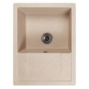 Мойка ML-GMS115 СТАНДАРТ с крылом, бежевый (328), 645*505*190мм