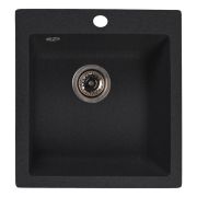 Мойка ML-GMS118 СТАНДАРТ прямоугольная, черный (308), 492*417*190мм