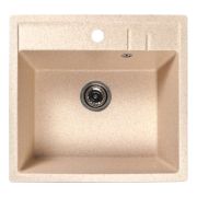 Мойка ML-GMS121 СТАНДАРТ прямоугольная, бежевый (328), 555*495*190мм