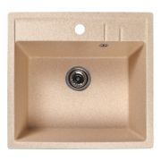 Мойка ML-GMS121 СТАНДАРТ прямоугольная, песочный (302), 555*495*190мм
