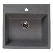 Мойка ML-GMS121 СТАНДАРТ прямоугольная, темно-серый (309), 555*495*190мм