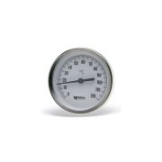 Термометр 63*1/2 120С F+R801 шток 50мм (осевое аксиальное подкл.,корпус сталь) WATTS