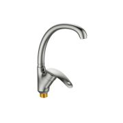 Смеситель для кухни 40к HB4221-5 HAIBA боковая б/отв. сатин