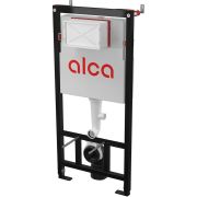 Система инсталляции для подвесного унитаза ALCAPLAST AM101/1120-0001 б/кнопки+дозатор табл д/унитаза