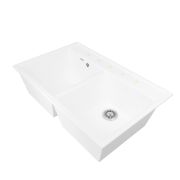 Мойка ZX-GM 10 двухчашевая, белая 780*510*200 мм АКЦИЯ