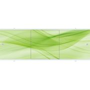 Экран для ванны ПРЕМИУМ А (алюм. профиль) 1,7 зеленый Новый