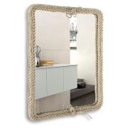 Зеркало MIXLINE «Вестерн» 550*800 (ШВ) декор-канат