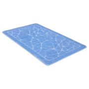 Коврик д/ванной Shahintex PP 50*80 голубой (01)