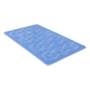 Коврик д/ванной Shahintex PP 50*80 голубой (02)*